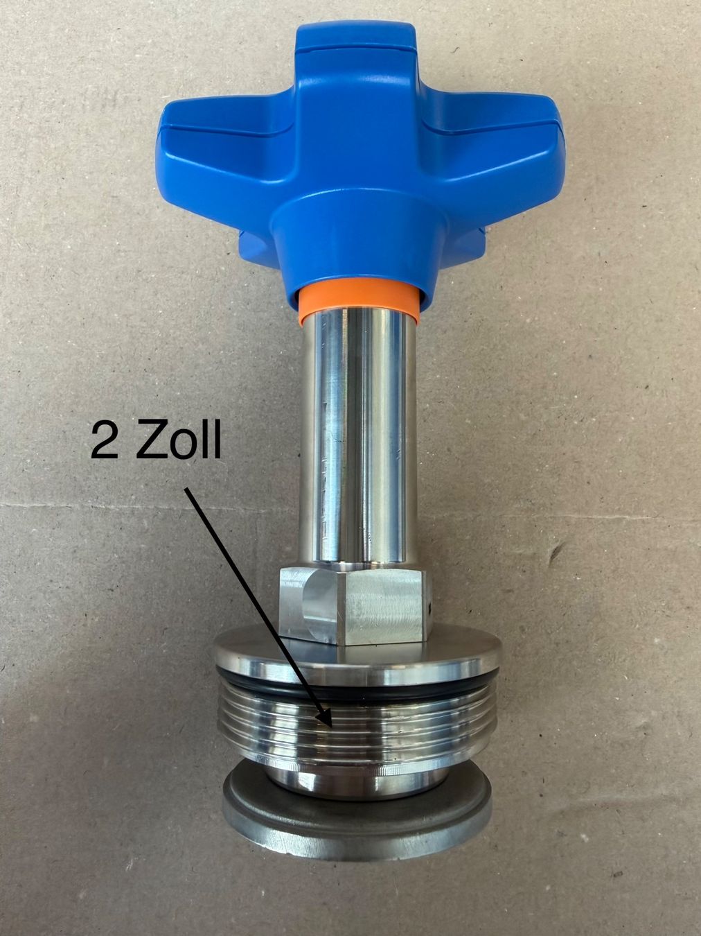 Rubinetteria: Schrägsitzventil Oberteil Inox 2 Zoll – Nuovo (secondo la descrizione) da Niedergösgen venduto da elromano74