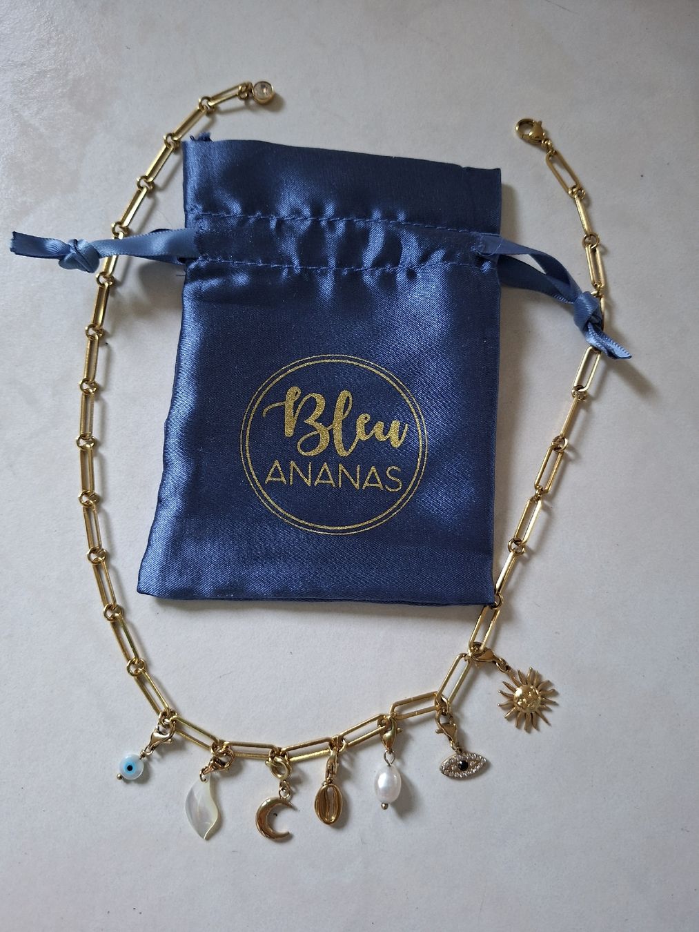 Colliers: Collier charms acier inoxydable – Neuf (Voir description) à Le Landeron par Liline89