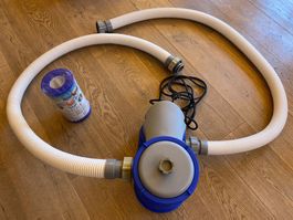 Bestway Kartuschenfilterpumpe flowclear inkl.neuem Filter