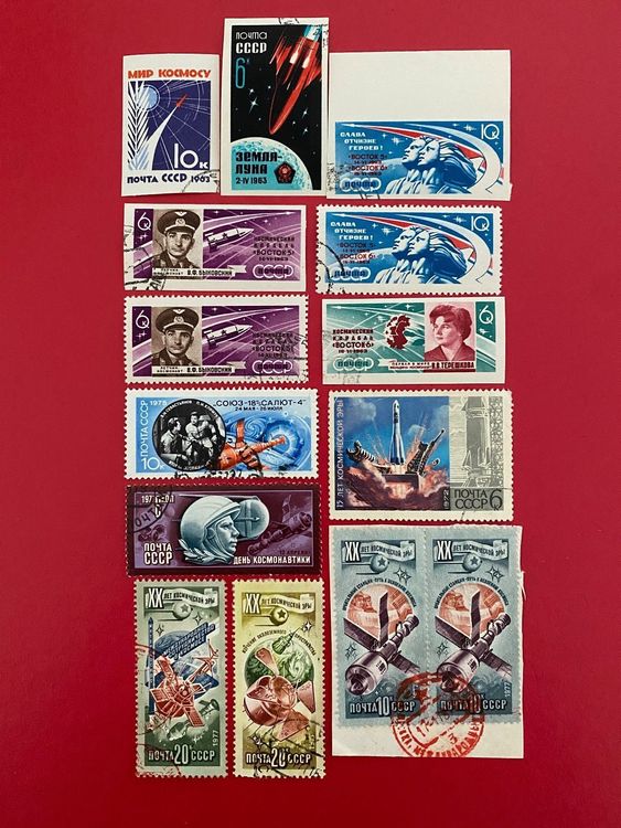 Timbres Thème Espace - Russie | Kaufen Auf Ricardo