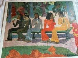 Kunstdruck ca. 48x60cm, Paul Gauguin