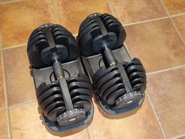 Verstellbare Hanteln Set 2 x 2.5 bis 24kg neuwertig