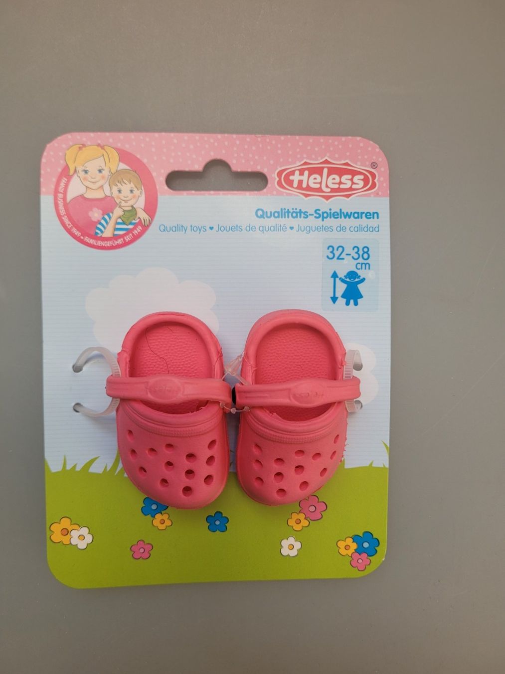 Puppen: Puppeschuhe Clogs  32 -38 cm – Neu und originalverpackt aus Oberuzwil von aseinkaufswelt