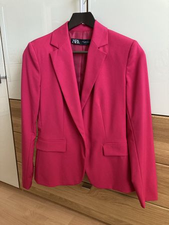 Pink Blazer Zara Grösse 36