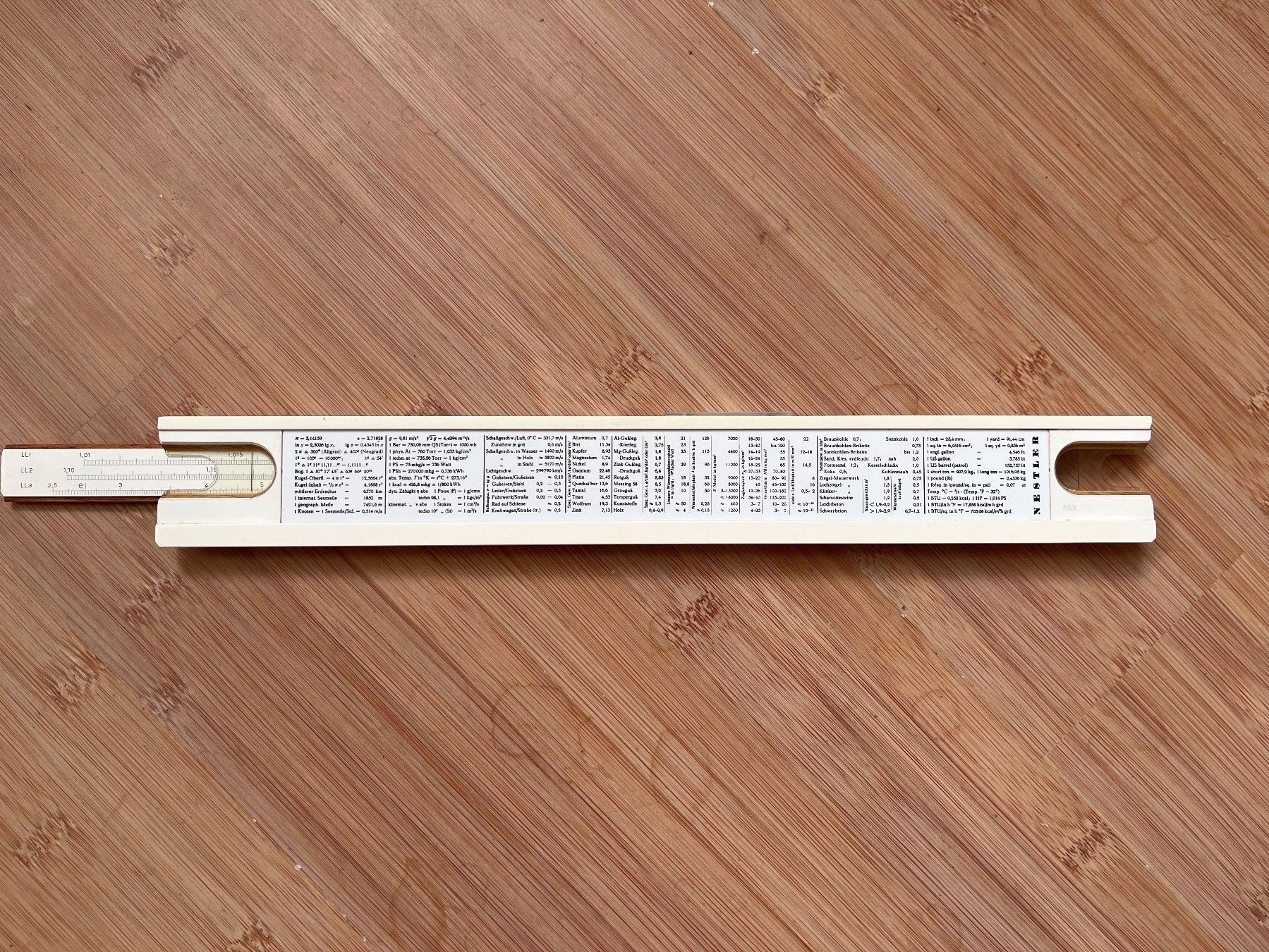 Taschenrechner: Rechenschieber NESTLER No 0210 – Gebraucht aus Zollikofen von  3