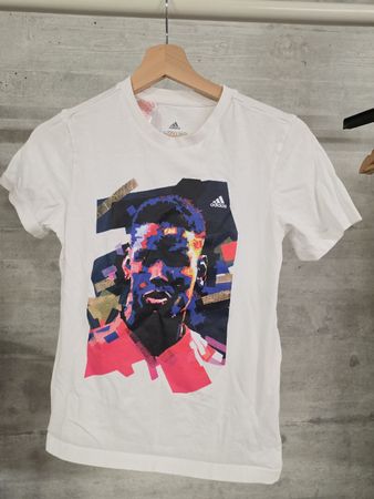 Adidas T-Shirt Pogba weiss Grösse 152 guter Zustand