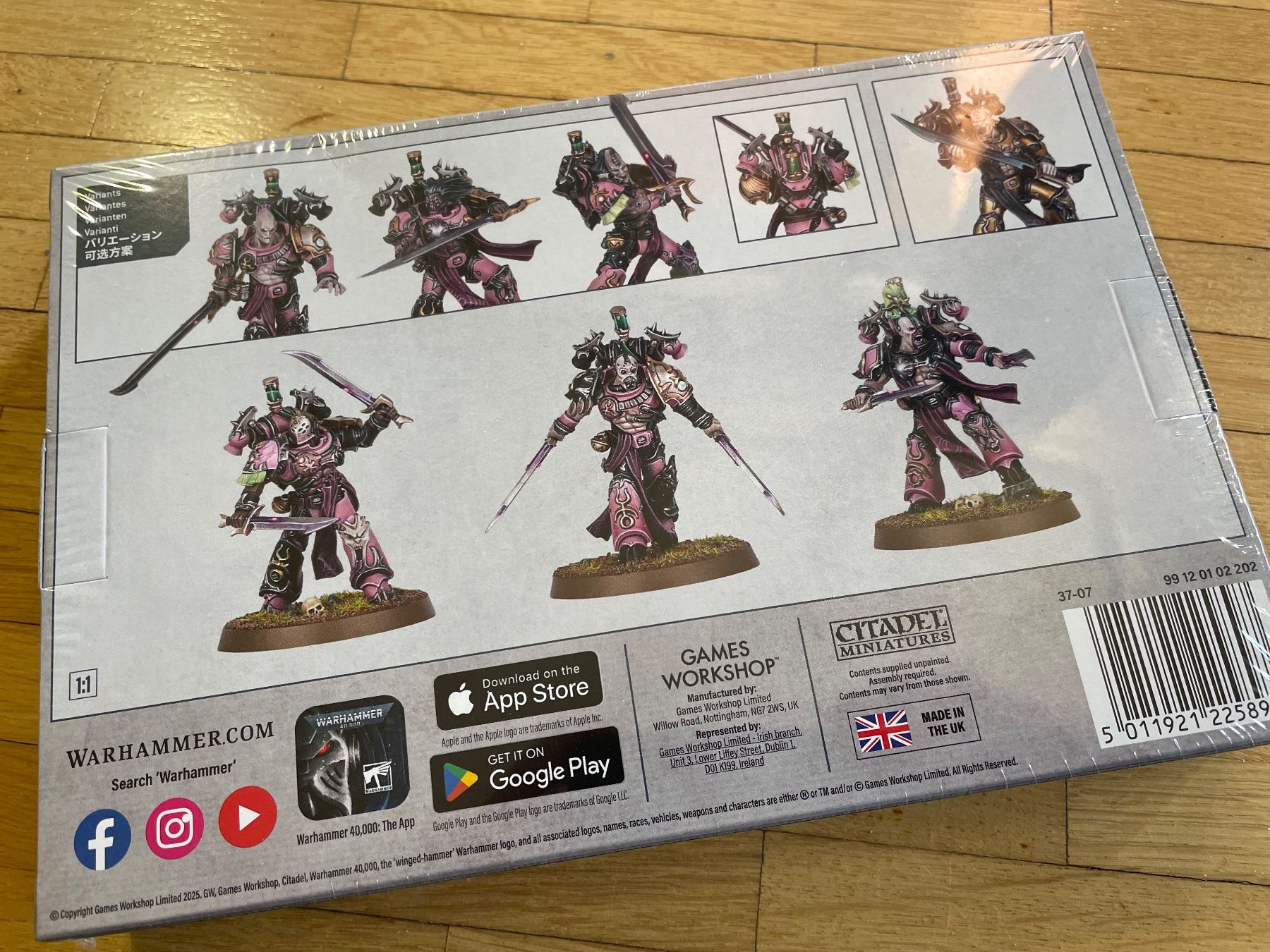 Kit di modellismo & Modellini statici: WARHAMMER 40K - EMPERORS CHILDREN - FLAWLESS BLADES – Nuovo e nell'imballaggio originale da Egg b. Zürich venduto da underworld 1