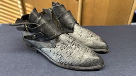 Stiefeletten Damen AS 98 Leder Gr. 38