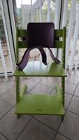 Stokke Tripp Trapp Hochstuhl grün mit Baby-Set gebraucht