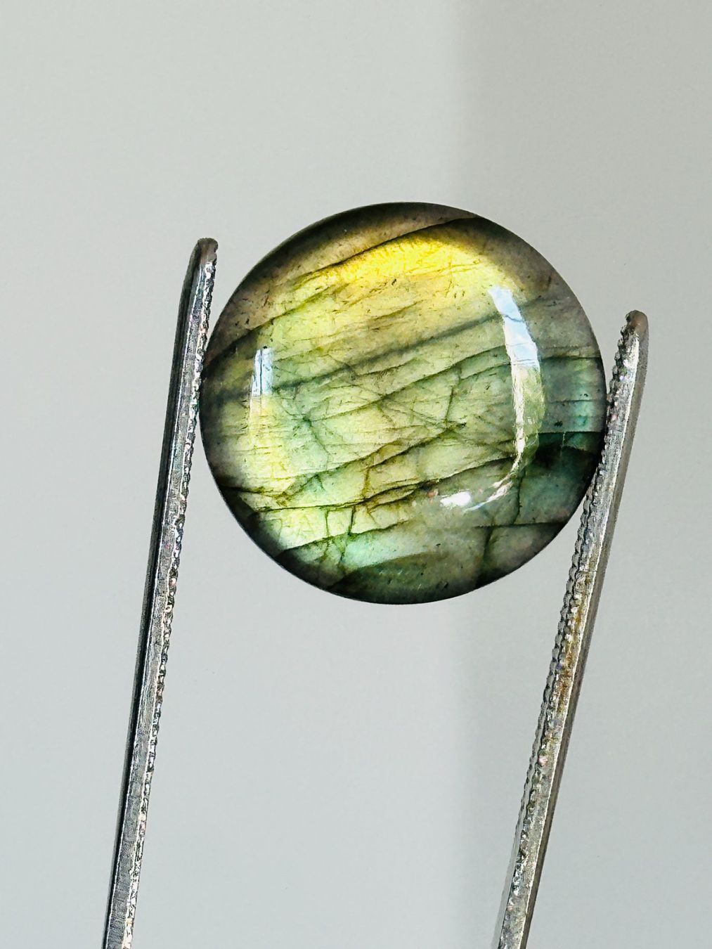 Pietre preziose: 26,1mm Labradorite multi fire spectrolite loose gem – Nuovo e nell'imballaggio originale da Genève venduto da AGBERG 9