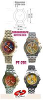 PT-201 OROLOGIO CRONOGRAFO QUARZO ANALOGICO CON  DATA