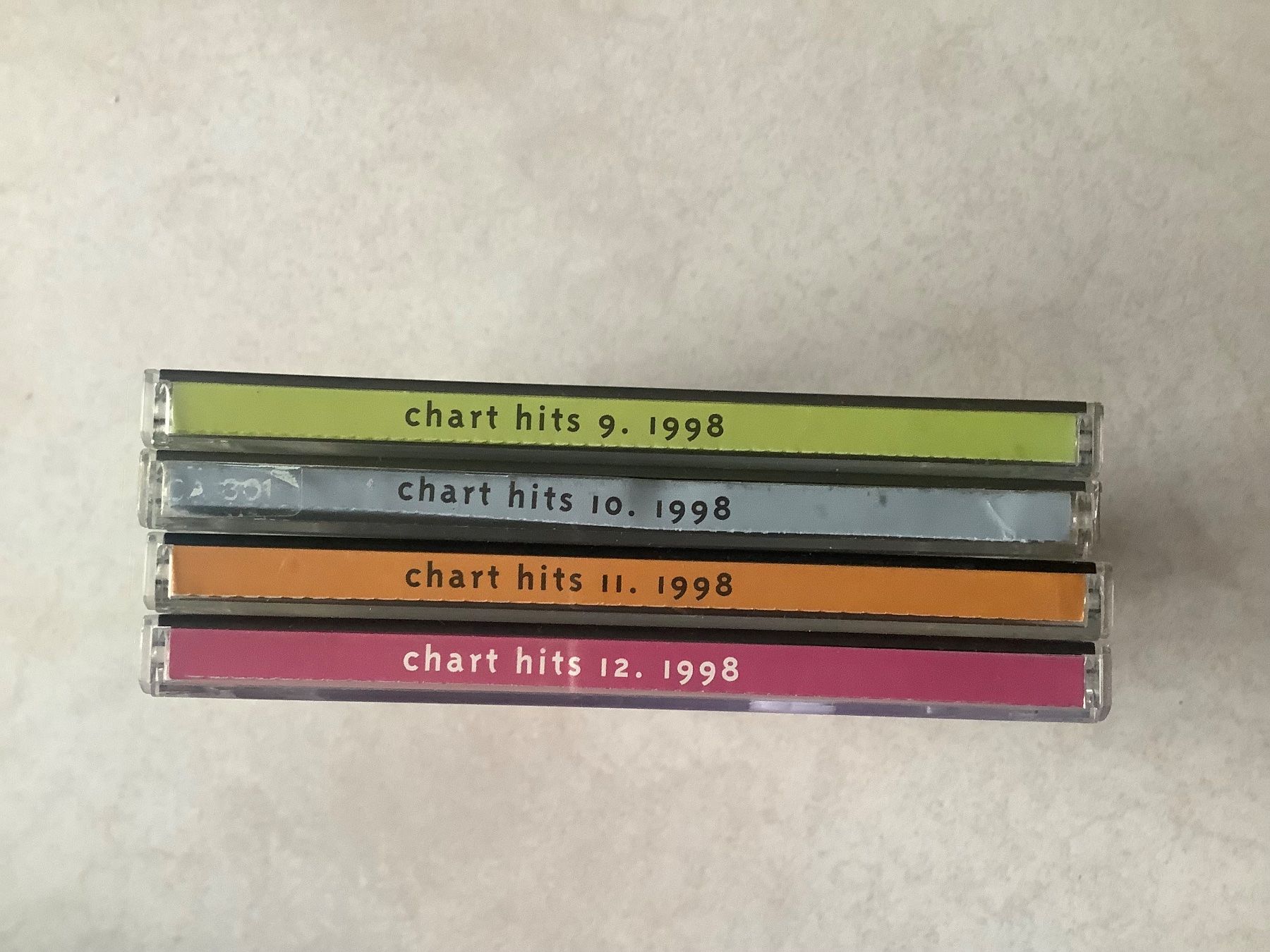 CD: 4 x My Music Chart Hits / Volume 9 - 12 1998 – Usato da Dübendorf venduto da Shreck 2