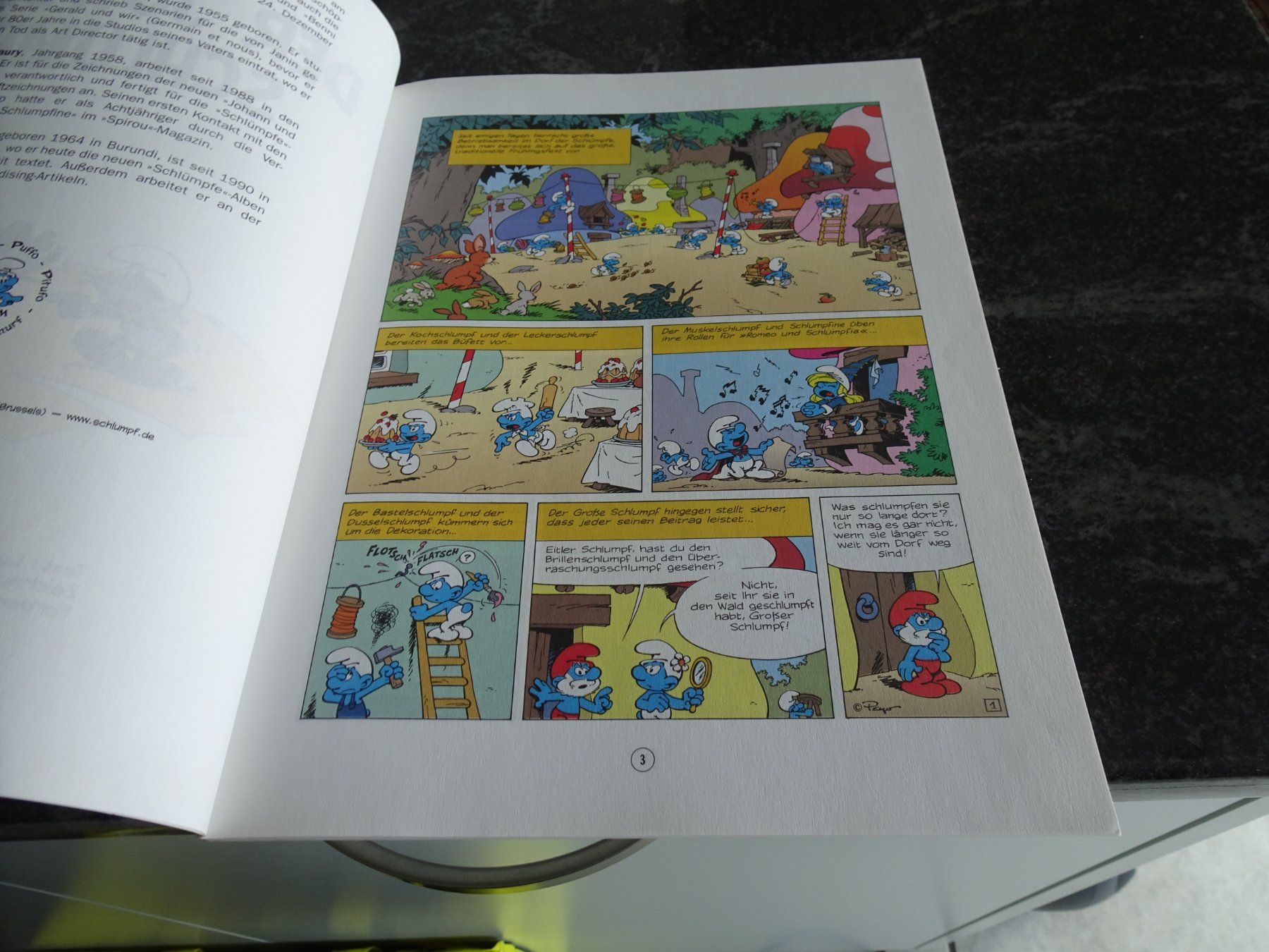 Fumetti: DER JUVELENSCHLUMPF  NR.   Comic Klassiker, MA – Usato da Zürich venduto da Roulet 3