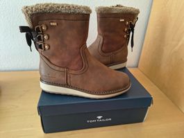 Tom Tailor Winterstiefel braun Grösse 39 neuwertig