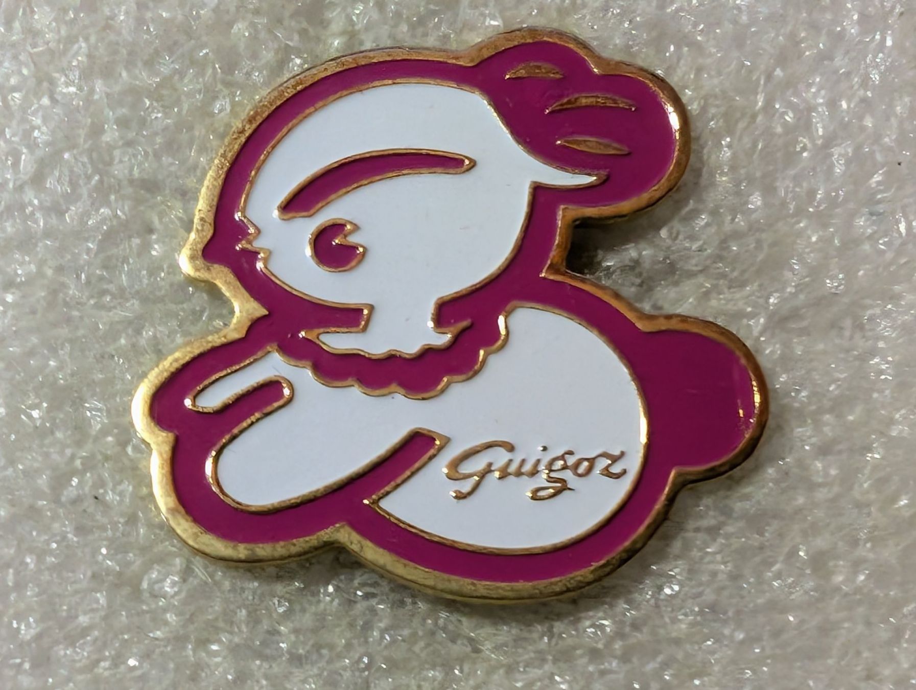 Placchette & Badge: Ansteckpin 124: Guigoz – Usato da Oppligen venduto da Pin-Fall-Shop