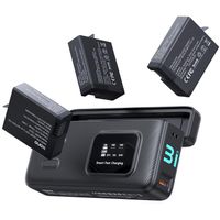 GoPro Hero 13 Akku Ladegerät 3x Akku 30W PD
