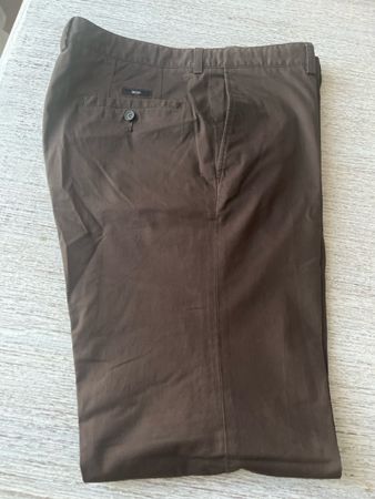 HUGO BOSS chocolate trousers