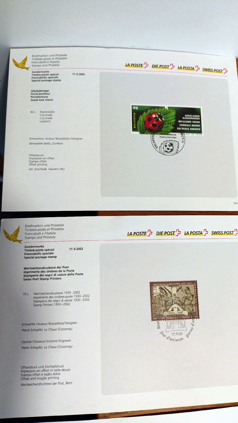 Tutti i francobolli: 18 Briefmarken Samlerausgaben der Post – Nuovo (secondo la descrizione) da Tägerschen venduto da cupra81 1