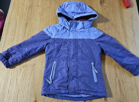 Kinder Winterjacke lila Grösse 104