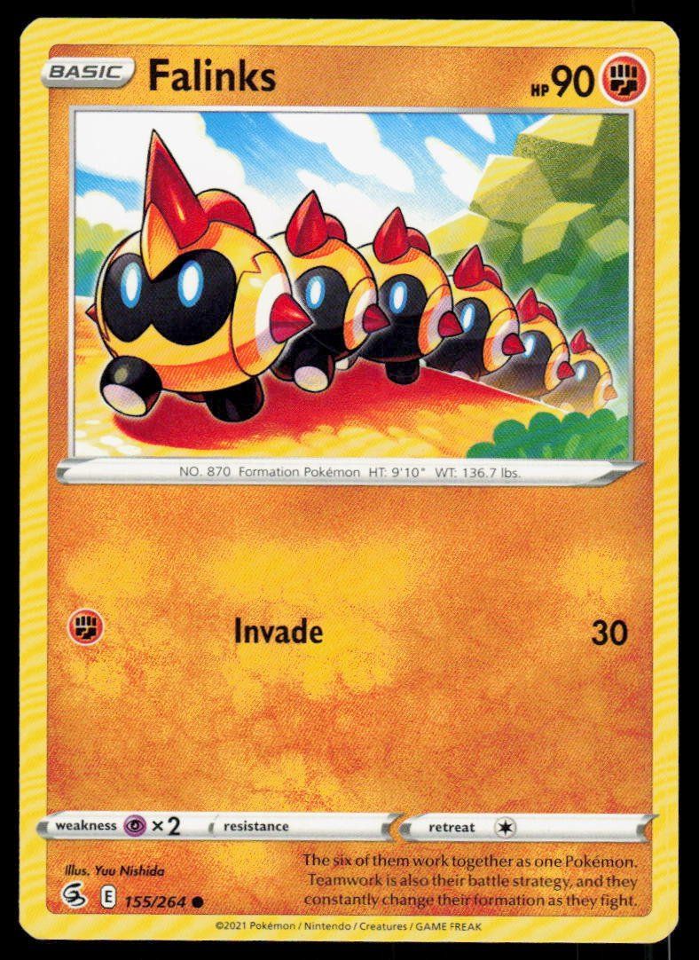 Pokémon Sammelbilder & Trading cards: Pokemon Falinks 155/264 – Gebraucht aus Herisau von Pokemon2025
