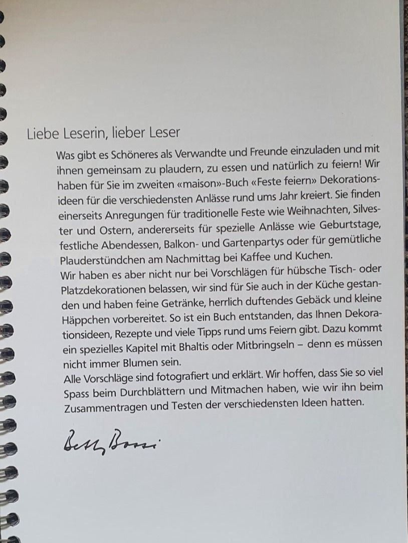 Bücher: Betty Bossi Feste feiern – Gebraucht aus Langnau am Albis von jer_pm72 3