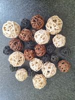 Dekokugeln aus Rattan, div. Farben, div. Durchmesser