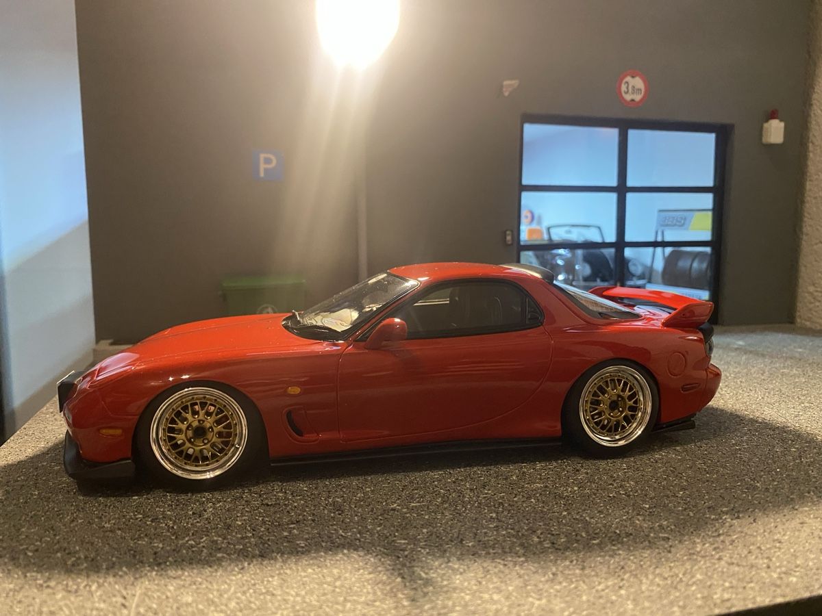 Mazda Modellini d'auto: Modellauto Mazda RX-7 rot K.S – Nuovo (secondo la descrizione) da Büsserach venduto da jannick-hubi 1