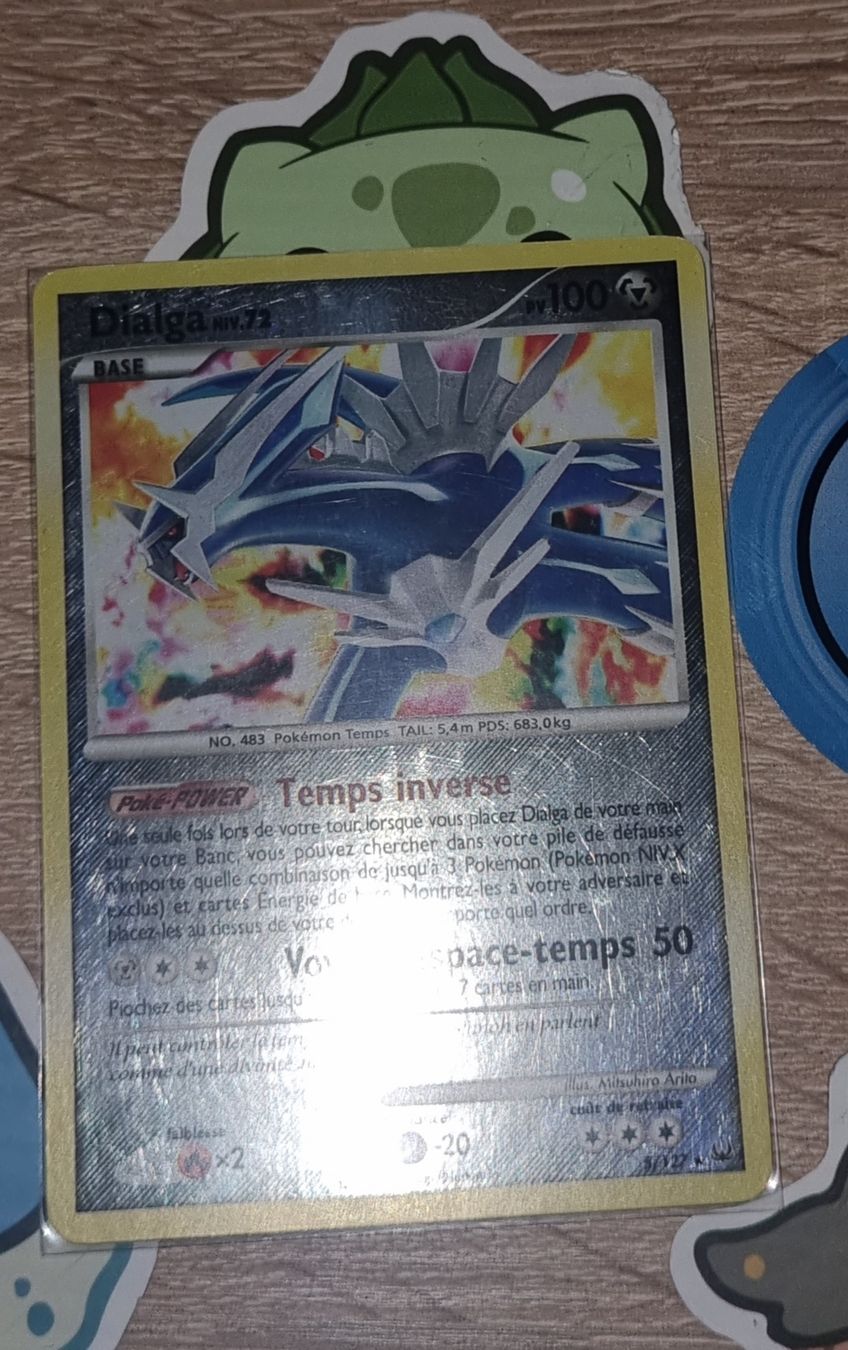 Pokémon Sammelbilder & Trading cards: Dialga reverse – Gebraucht aus St-Maurice von Woopersonal