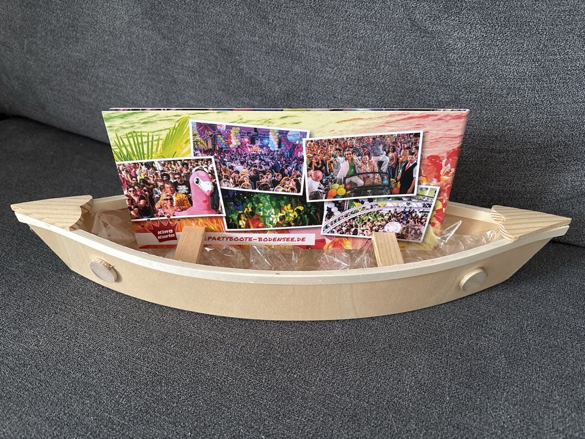 Buoni: Gutschein 200.- Party auf dem Boot – Nuovo e nell'imballaggio originale da Ibach venduto da JellyBeans99 1