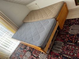 Bett zweier Ausziehbar