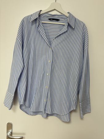 Zara Damen Bluse, Grösse M, gestreift, Perfekt Look🤩