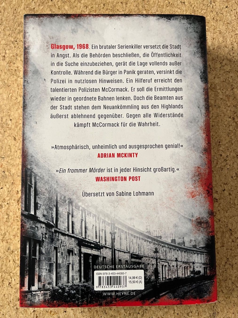 Libri: Taschenbuch "Ein frommer Mörder", Liam McIlvanney – Usato da Grosswangen venduto da Vita500 1