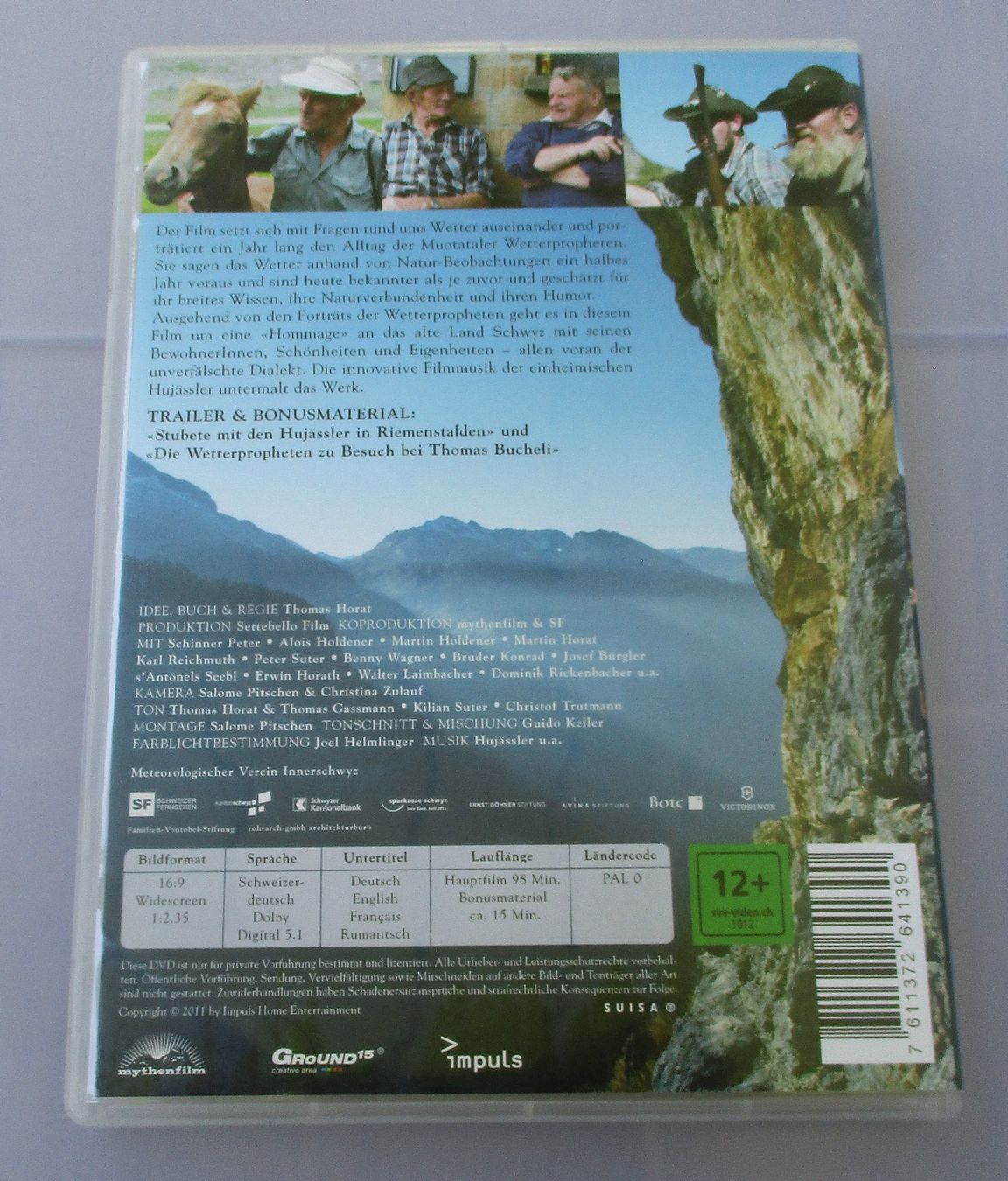 Tutti i DVDs: WÄTTERSCHMÖCKER - Thomas Horat – Usato da Wattwil venduto da Muriel10 1