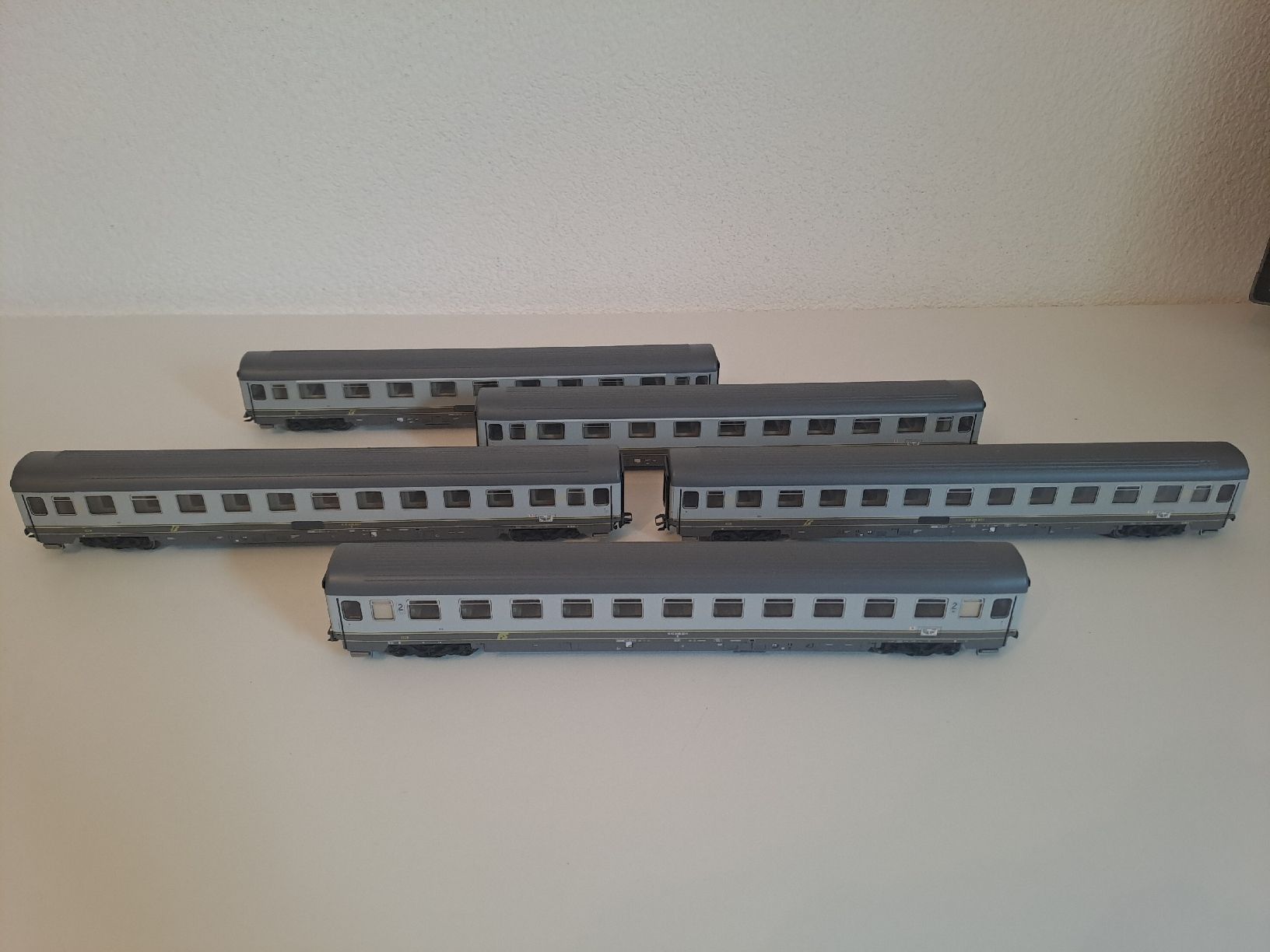 Märklin Modellini di ferrovie: Italienischer Intercyti Märklin – Usato da Buchs SG venduto da Ruedi12 6