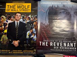 Filmplakat The Wolf of Wall Street und The Revenant