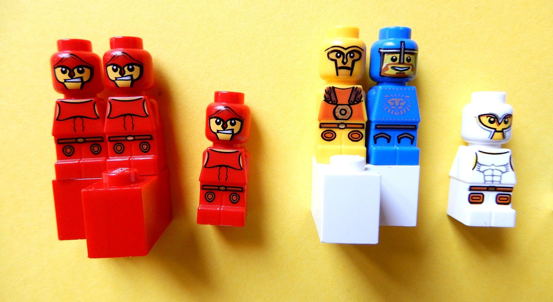 Lego Baukästen: 9 Lego Classic Baby Micro Figuren - 2,2 cm - – Gebraucht aus Senèdes von Framboise52 2