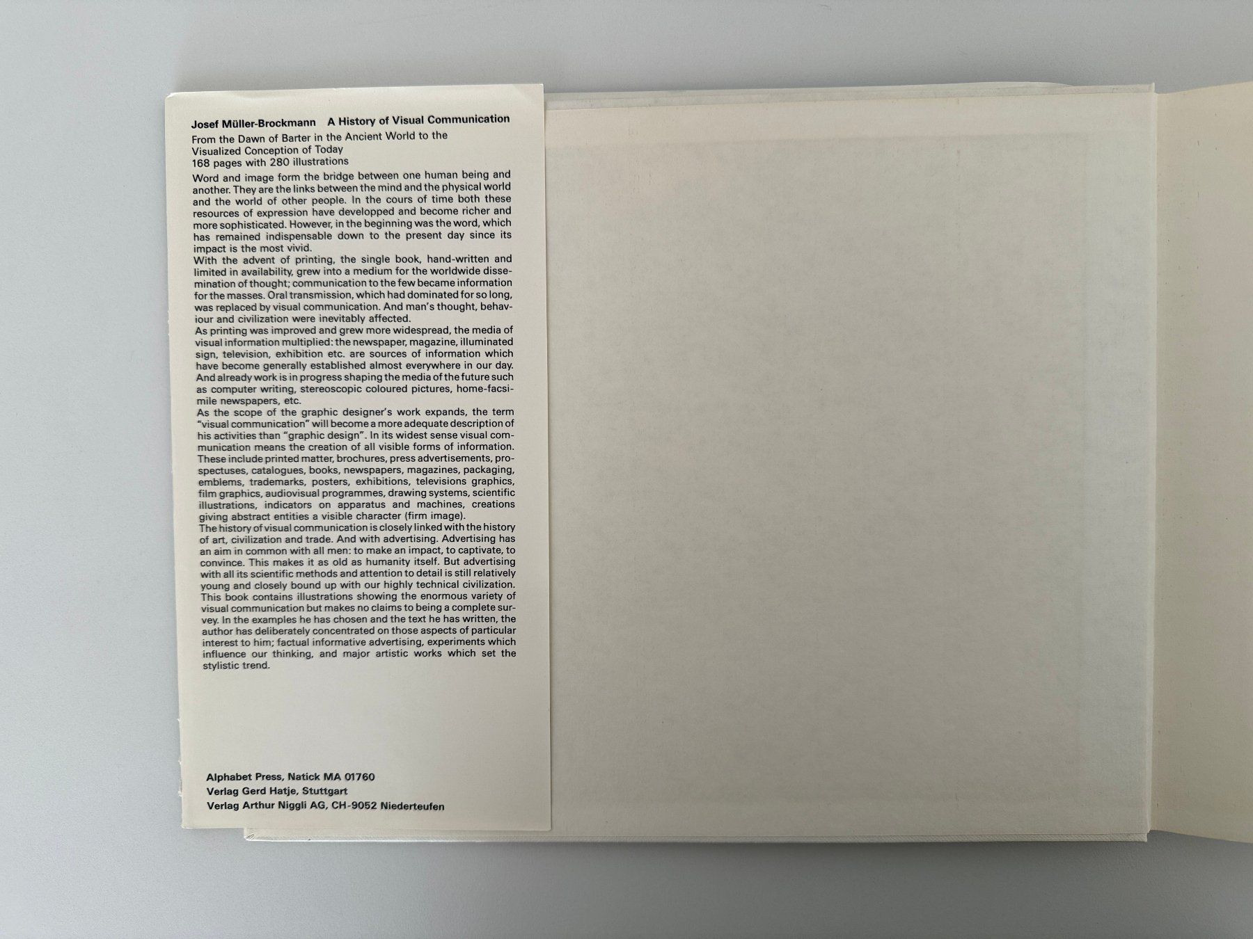 Libri: Geschichte der visuellen Kommunikation 1986 – Usato da Bern venduto da consign_agency 1