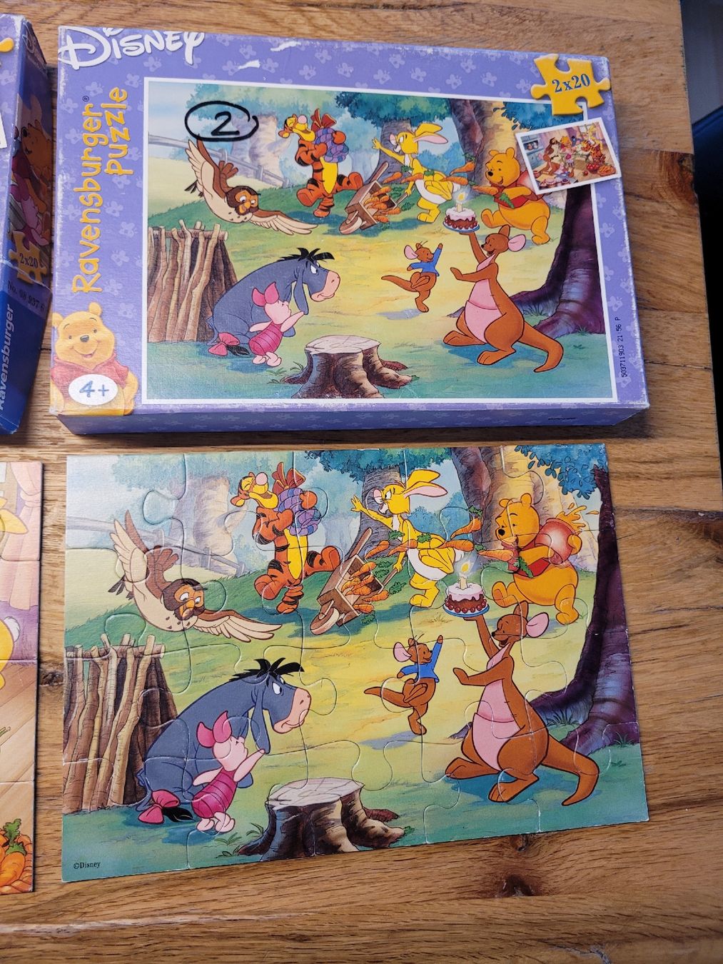 Disney Puzzle: Puzzle Winnie Puh 2x20 – Usato da Lupsingen venduto da sta_wgg5 1