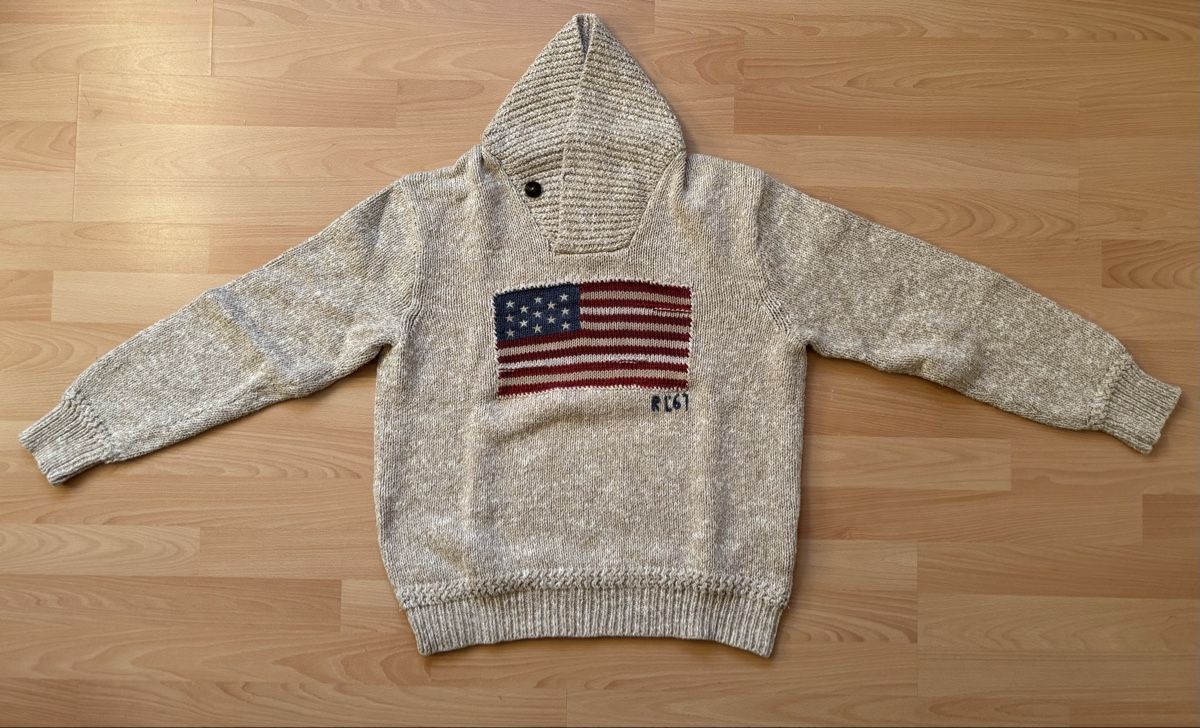 Polo Ralph Lauren Maglioni & Felpe: Original Polo by Ralph Lauren Pullover mit Flagge Grösse M – Usato da Oftringen venduto da jep_cm8c 2