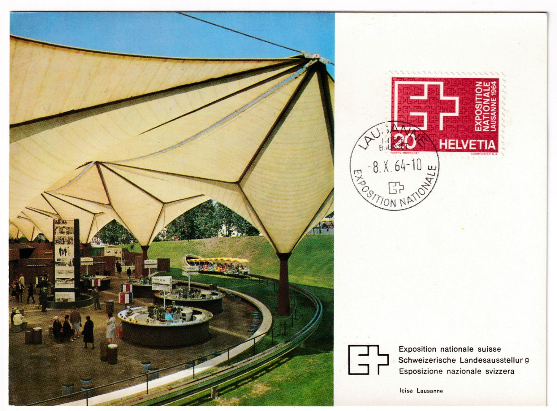 Alle Briefmarken: Landesausstellungs Karten 1964 – Gebraucht aus Neuchâtel von karlpierrino 1