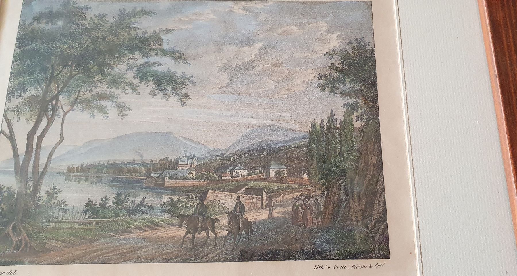 Arts picturaux & lithographies: Bild - Neuenburg, Farb-Lithographie – D'occasion à Kreuzlingen par Rschweiz1 4