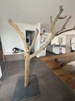 Deko Baum mit Sockel naturbelassen 190cm Höhe