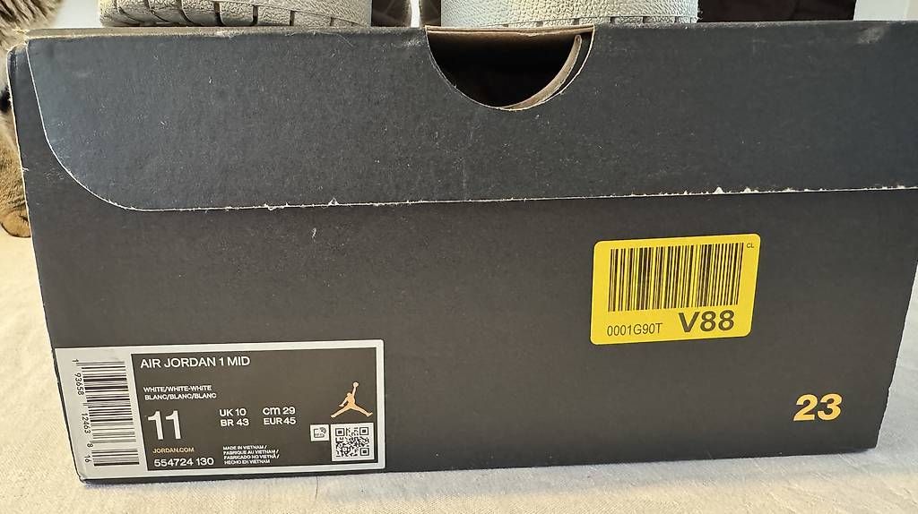 Jordan Scarpe da uomo: Nike air Jordan MID 45 Schuhe – Usato da Zollikon venduto da rose59 2