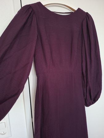 Dress Kleid Nobody's Child purple aubergine  long sleeve 