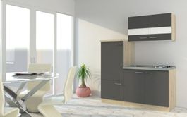 620 Singleküche Küchenzeile 160cm E/G - Küche Einbauküche