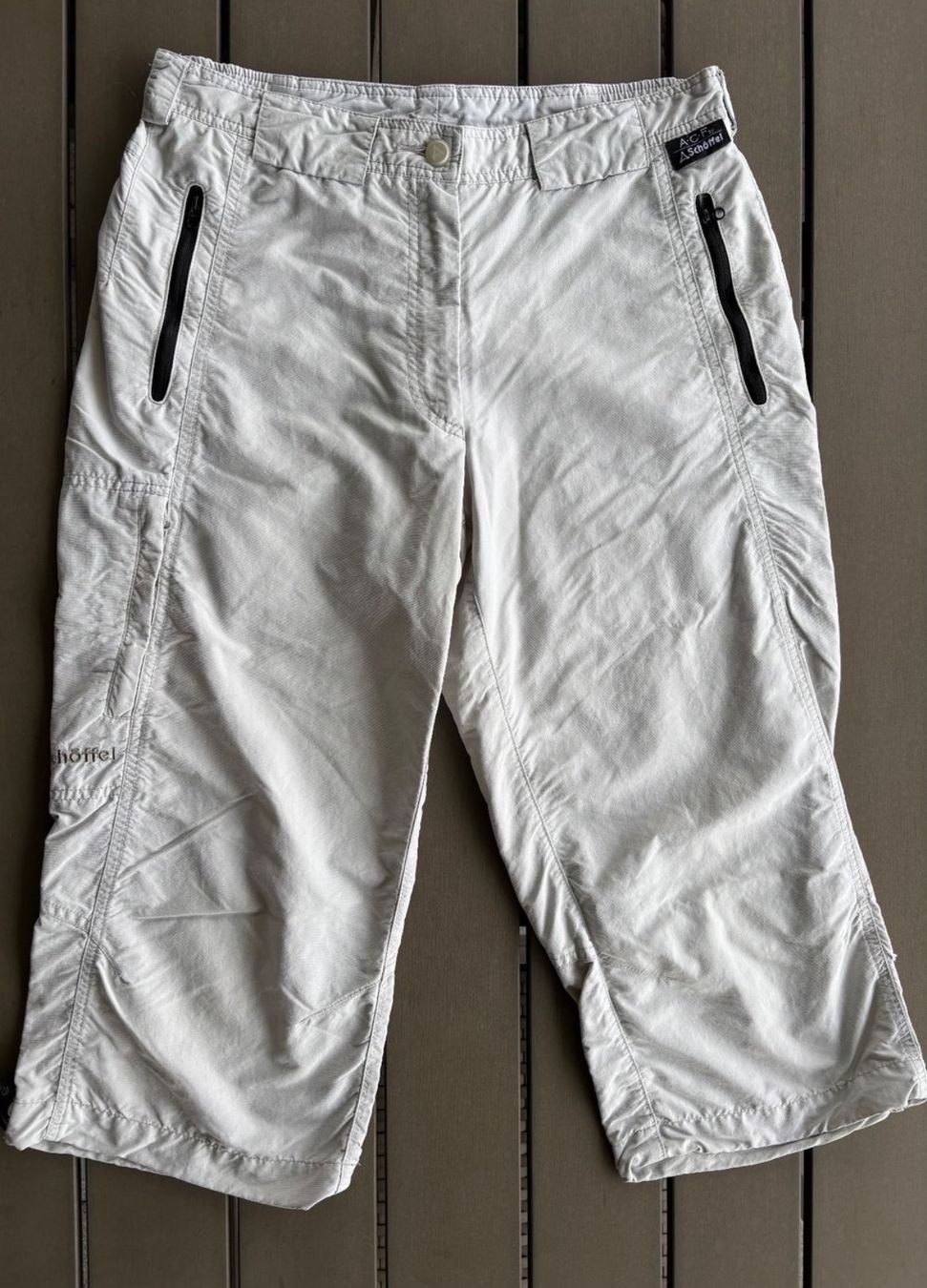 Schoeffel Pantaloni: Schöffel Pants Challenge, Gr. 38, beige – Difettoso da Baar venduto da leszek_wo