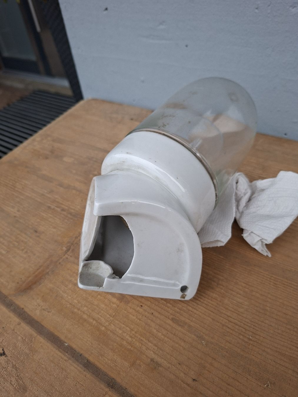 Lampen: Alte Porzellan Lampe eck Lampe – Gebraucht aus Ganterschwil von HeidiuPeter 4