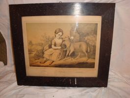 farbige Litho 19. Jahrhundert
