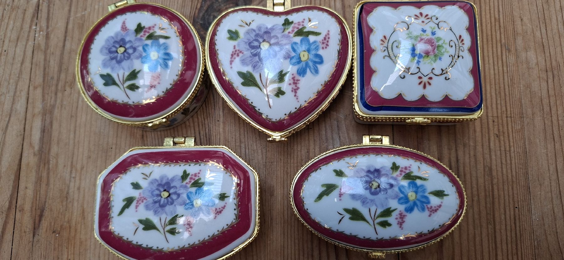 Coffrets à bijoux: Porzelan Scatulle – Neuf (Voir description) à Münsingen par wd65 2