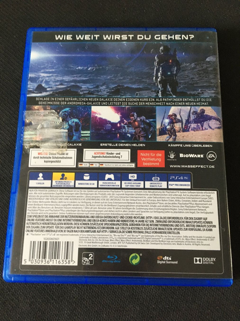 Sony Spiele: Mass Effect - Andromeda für PS4 / Playstation 4 – Gebraucht aus St.Gallen von sjosjo 1